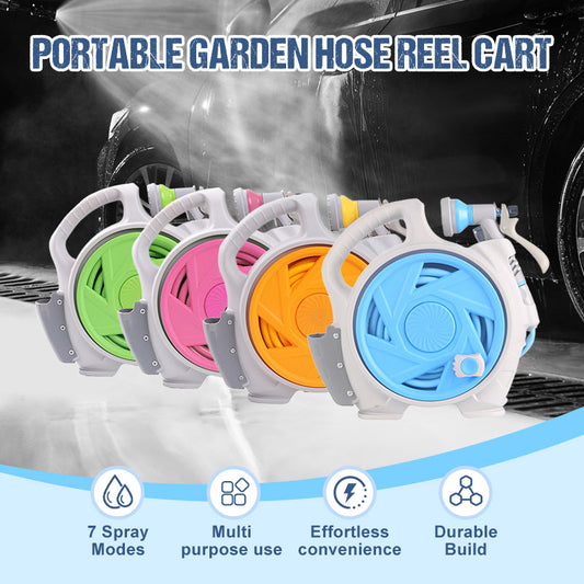 Portable Garden Hose Reel Cart