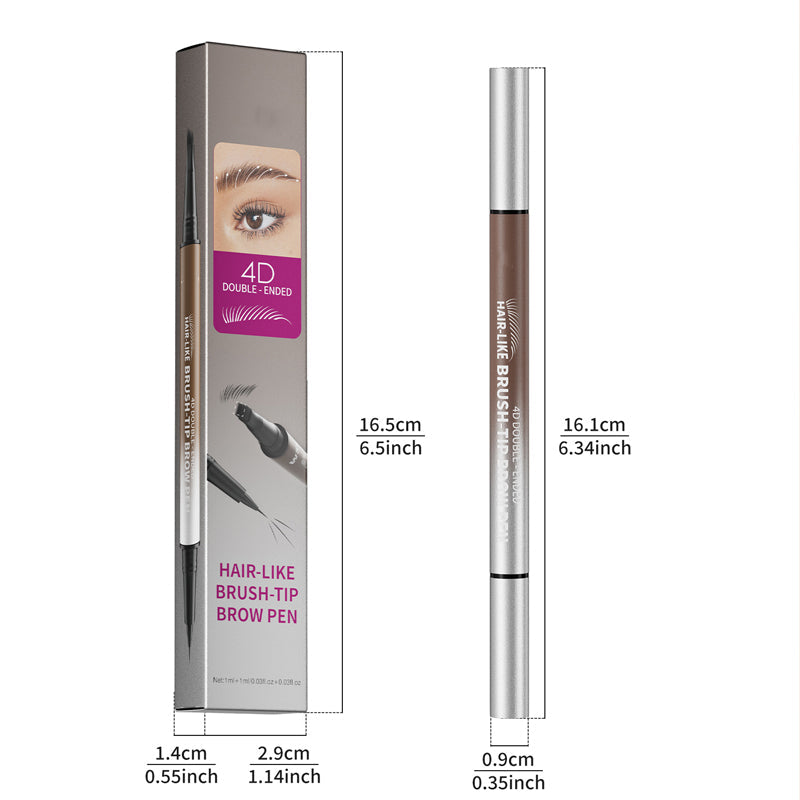 2-in-1 Waterproof Liquid Brow Pen