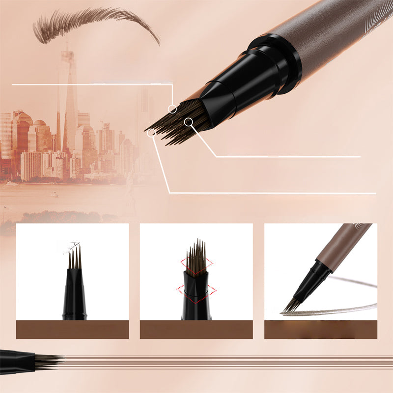 2-in-1 Waterproof Liquid Brow Pen