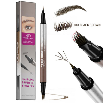 2-in-1 Waterproof Liquid Brow Pen