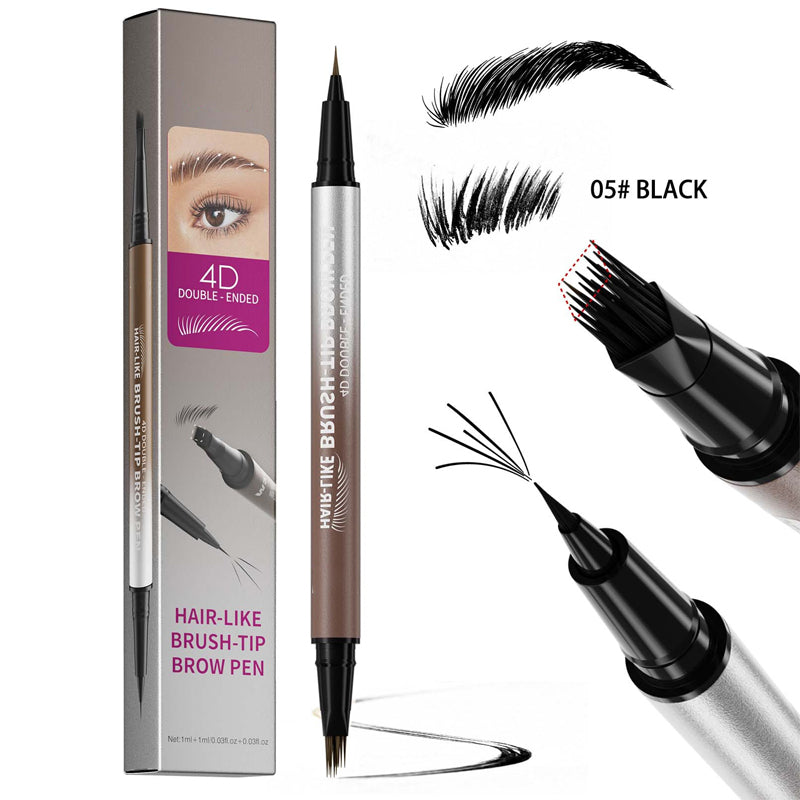 2-in-1 Waterproof Liquid Brow Pen