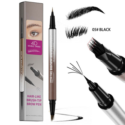 2-in-1 Waterproof Liquid Brow Pen