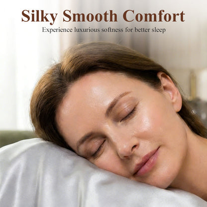 Solid Color Satin Flat Sheet