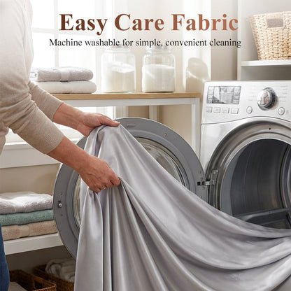 Solid Color Satin Flat Sheet
