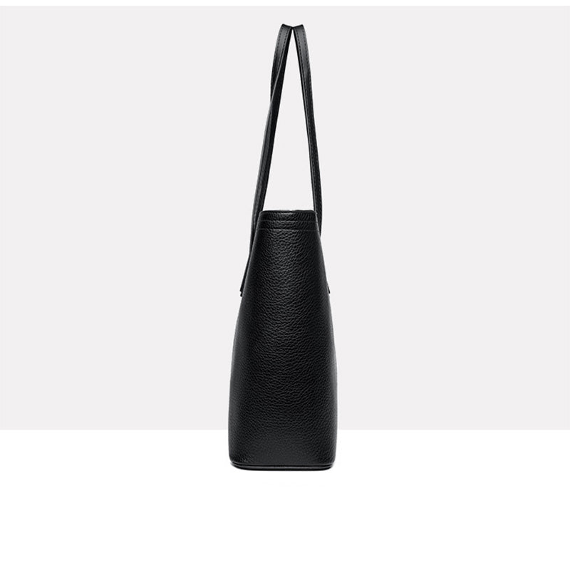 Women's Classic PU Leather Tote Bag