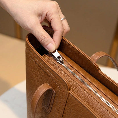 Women's Classic PU Leather Tote Bag