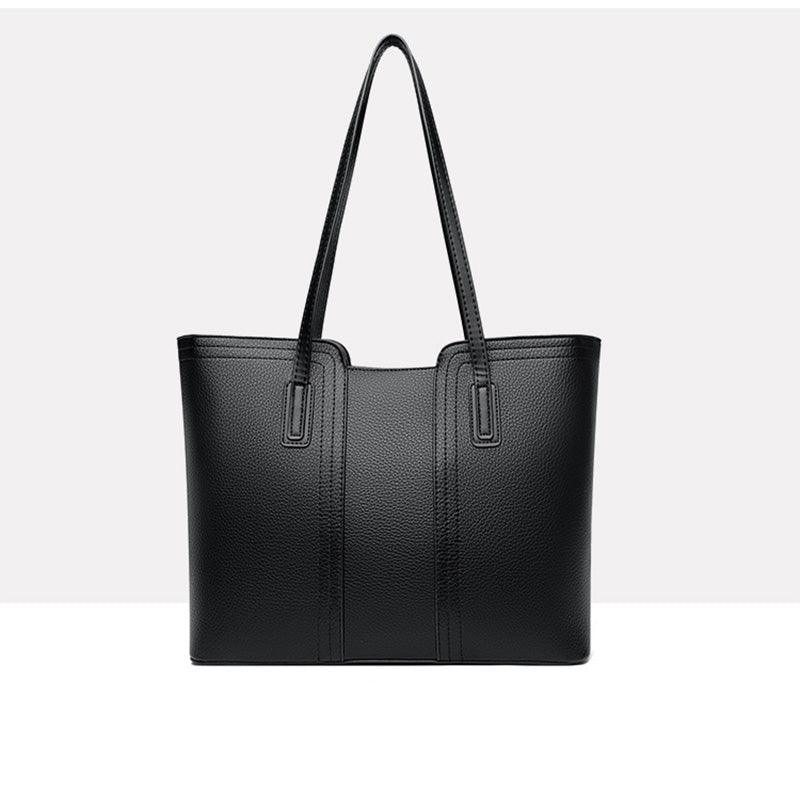 Women's Classic PU Leather Tote Bag