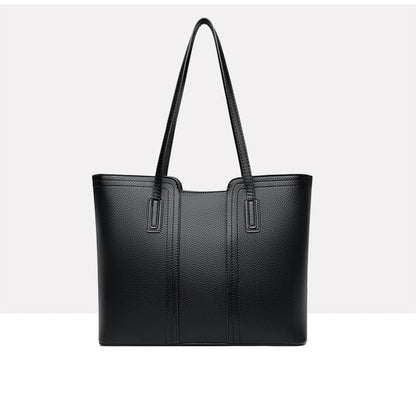Women's Classic PU Leather Tote Bag