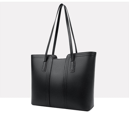 Women's Classic PU Leather Tote Bag