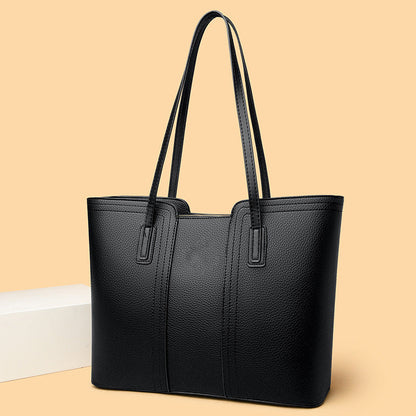 Women's Classic PU Leather Tote Bag