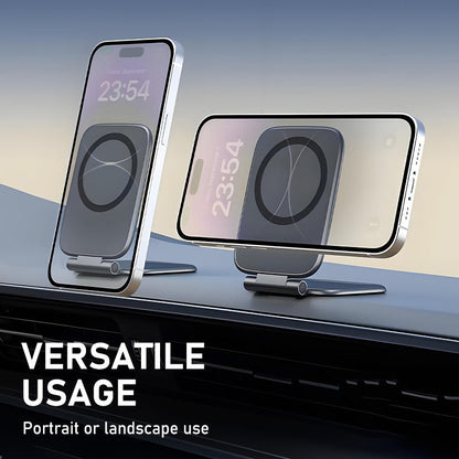 📢📢50% OFF!!⏰Magnetic Strong-Hold Phone Mount—Sticks Like a Magnet, Stands Like a Rock!📱⚡