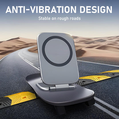 📢📢50% OFF!!⏰Magnetic Strong-Hold Phone Mount—Sticks Like a Magnet, Stands Like a Rock!📱⚡