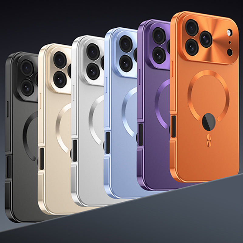 Magnetic Full Body Metal Case with Screen Protector for 17 Series