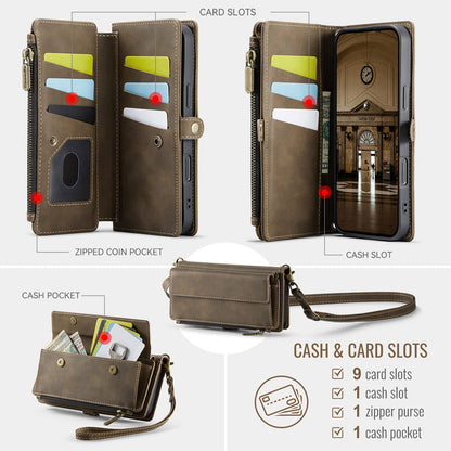 Crossbody Wallet Phone Case with RFID Blocking