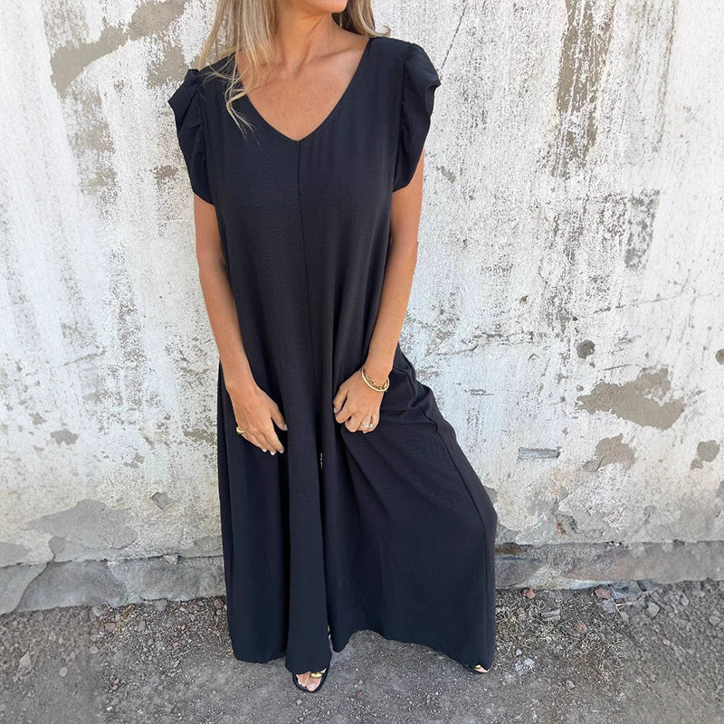 Women’s Leopard Print Wide-Leg Jumpsuit