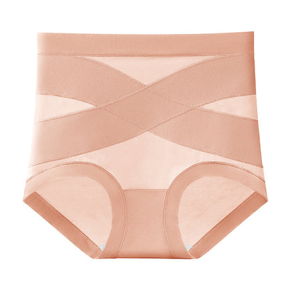 High Waisted Tummy Control Hip Lifting Breathable Panties