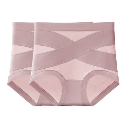 High Waisted Tummy Control Hip Lifting Breathable Panties