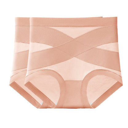 High Waisted Tummy Control Hip Lifting Breathable Panties