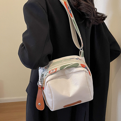 Women's Crossbody Bag with Wide Strap