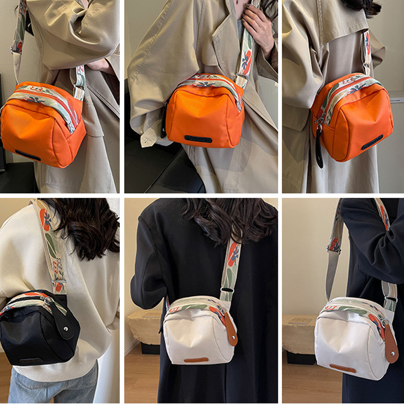 Women's Crossbody Bag with Wide Strap
