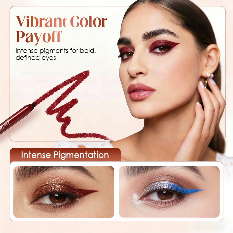 Vibrant Color Gel Eyeliner for All-Day Wear