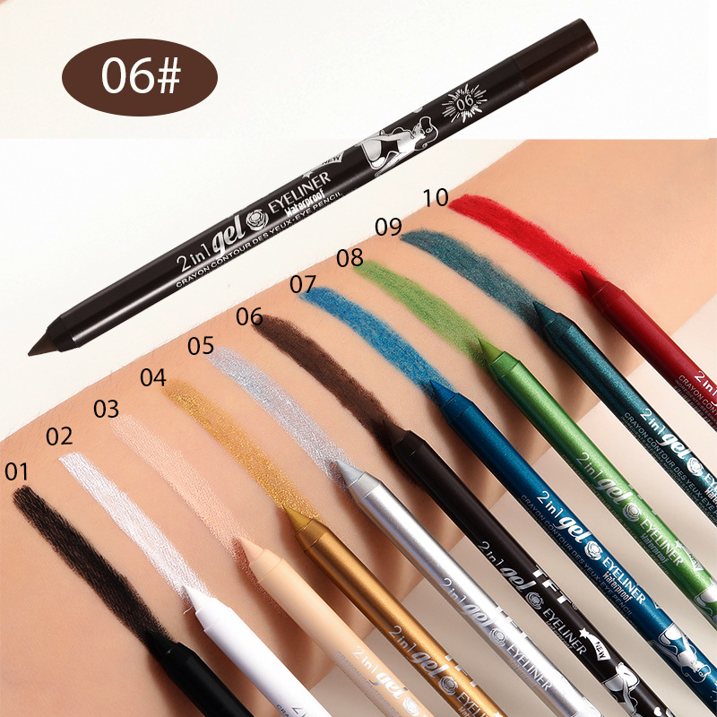 Vibrant Color Gel Eyeliner for All-Day Wear