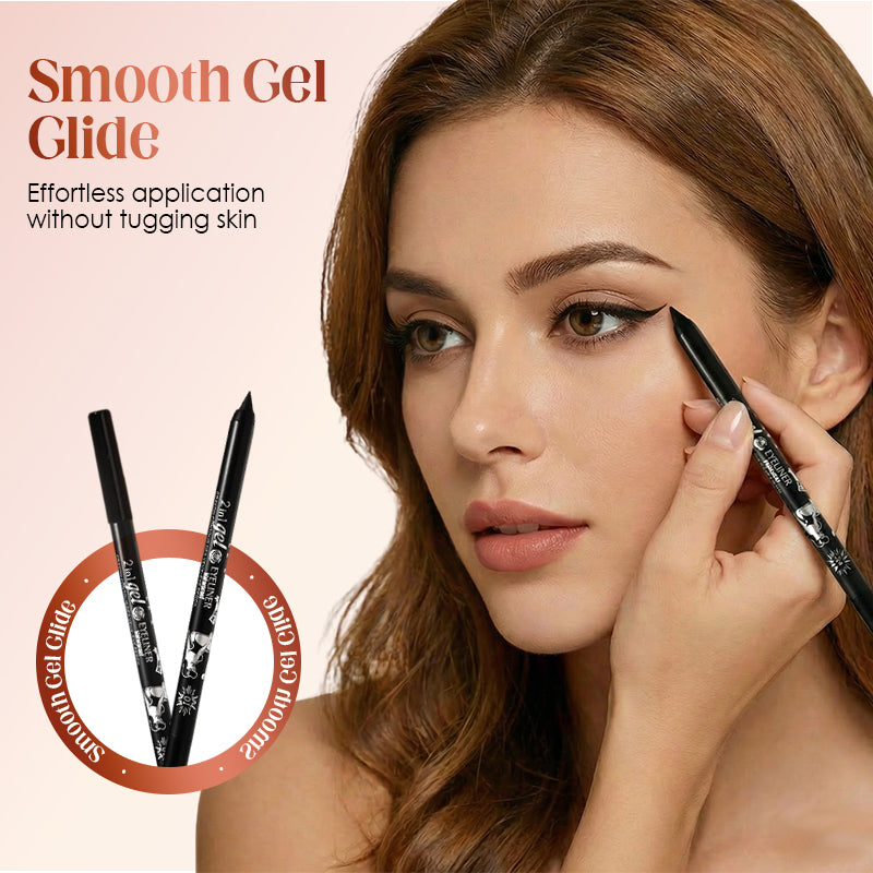 Vibrant Color Gel Eyeliner for All-Day Wear