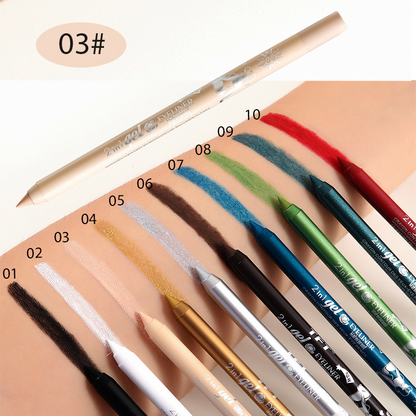 Vibrant Color Gel Eyeliner for All-Day Wear
