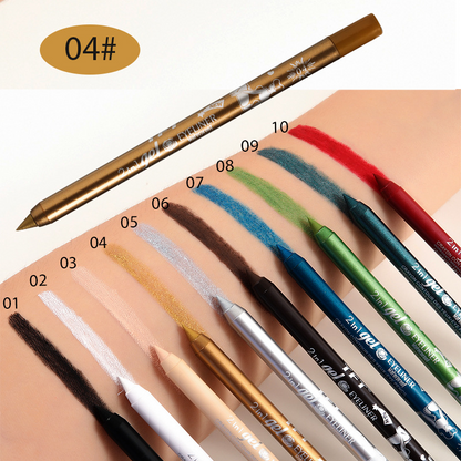 Vibrant Color Gel Eyeliner for All-Day Wear
