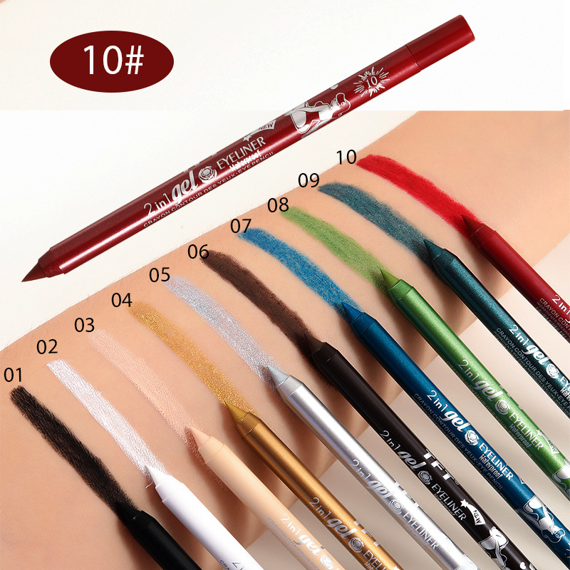 Vibrant Color Gel Eyeliner for All-Day Wear