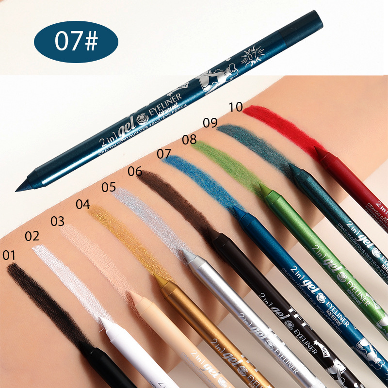 Vibrant Color Gel Eyeliner for All-Day Wear