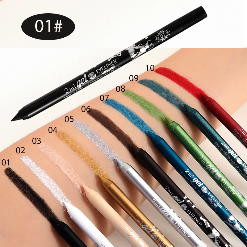 Vibrant Color Gel Eyeliner for All-Day Wear