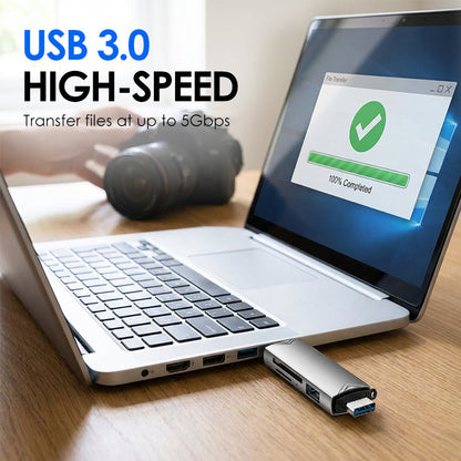 6-in-1 USB 3.0 OTG Card Reader