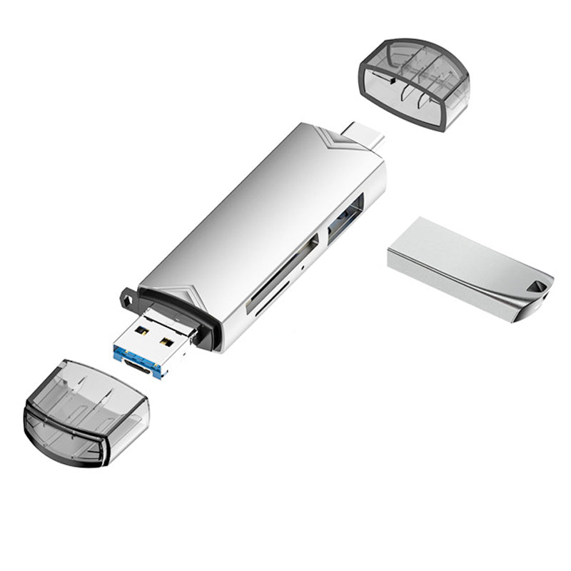 6-in-1 USB 3.0 OTG Card Reader