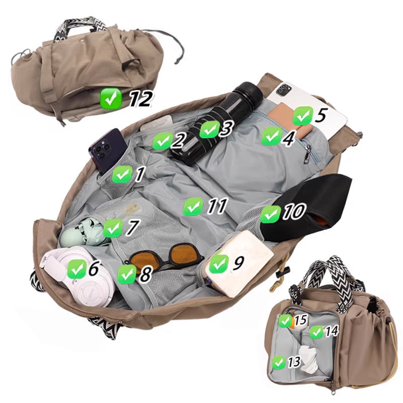 Large Capacity Fashion Versatile Shoulder Bag