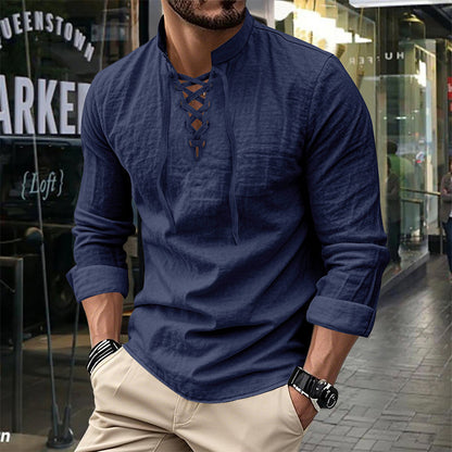 🔥Limited-time offer-Men's Casual Solid Color Shirt