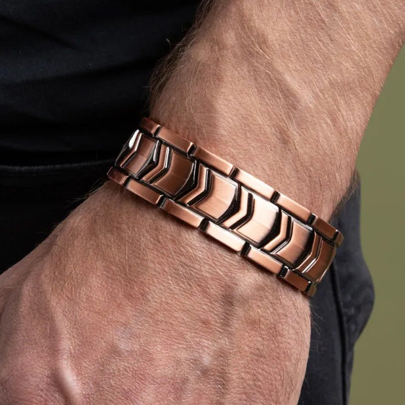 Vintage Magnetic Copper Bracelet