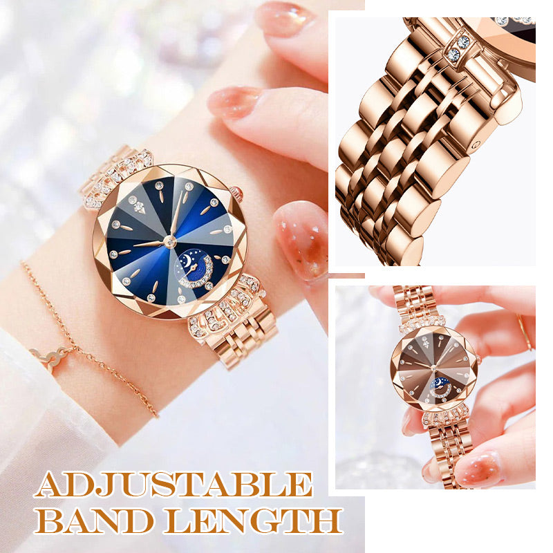 Fashionable Star & Moon Watch for Women