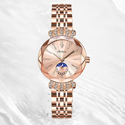 Fashionable Star & Moon Watch for Women