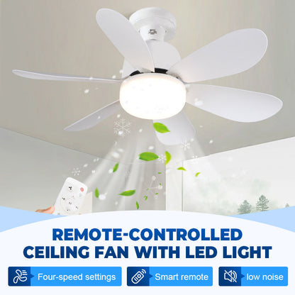 💡 49% OFF NOW! 🌬️ 2-in-1 Remote-Controlled Ceiling Fan with LED Light – Energy-Efficient, Quiet Motor & Perfect for Home Comfort 🏠