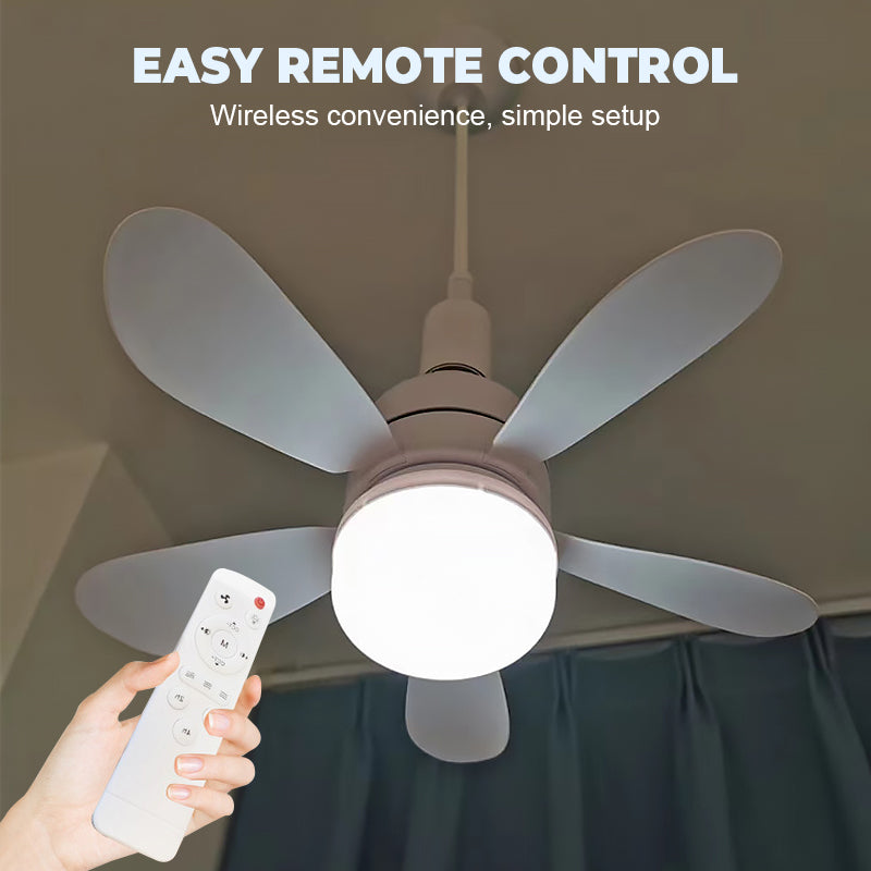 💡 49% OFF NOW! 🌬️ 2-in-1 Remote-Controlled Ceiling Fan with LED Light – Energy-Efficient, Quiet Motor & Perfect for Home Comfort 🏠