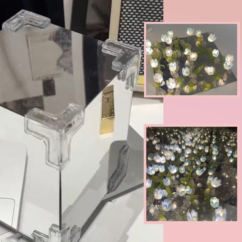 Magic Cube DIY Tulip Mirror Light