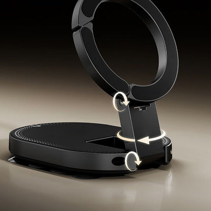 🥳2026 HOT SALE🥳💞50K+ SOLD!📱🧲 50% OFF! Magnetic & Suction Phone Stand – Dual grip, 360° tilt. Folds flat for travel. Strong hold on any surface. Your hands-free helper. 🛡️🔄
