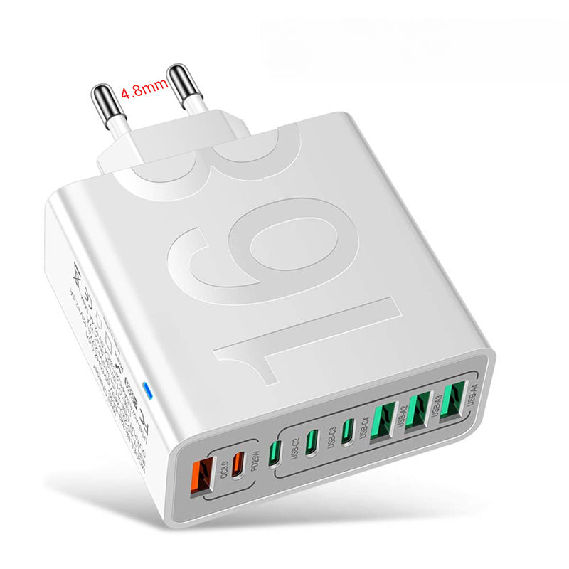 💎 49% OFF! 💎 Multi-Port 150W Fast Charging Hub – 8 USB Ports, Smart Chip Protection & Universal Plug Options 🔌