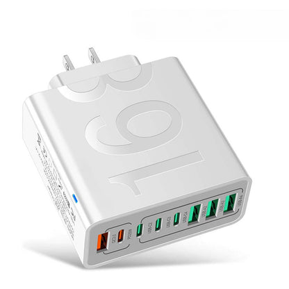 💎 49% OFF! 💎 Multi-Port 150W Fast Charging Hub – 8 USB Ports, Smart Chip Protection & Universal Plug Options 🔌