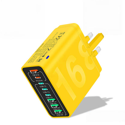 💎 49% OFF! 💎 Multi-Port 150W Fast Charging Hub – 8 USB Ports, Smart Chip Protection & Universal Plug Options 🔌