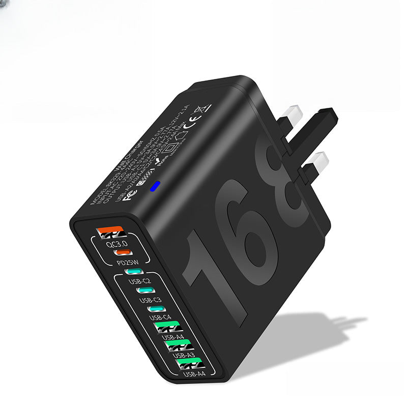 💎 49% OFF! 💎 Multi-Port 150W Fast Charging Hub – 8 USB Ports, Smart Chip Protection & Universal Plug Options 🔌