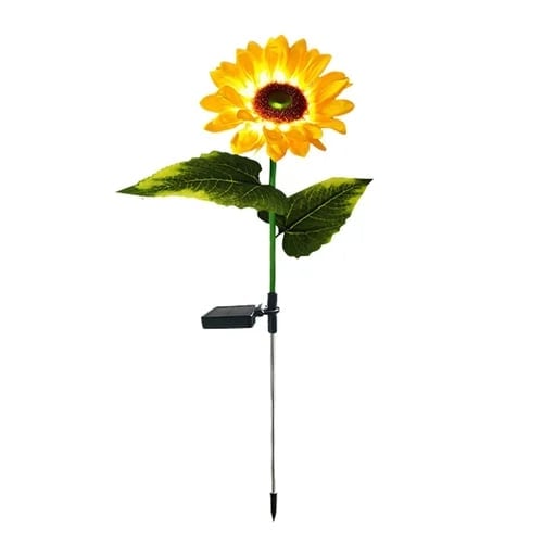 💎 Waterproof Solar Sunflower Lights – Realistic Petals, IP65 Weatherproof & 8–12H Auto Glow ☀️🌻