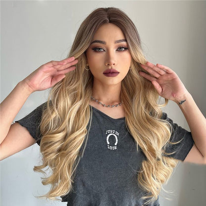 Beautiful Fluffy Long Curly Hair Wig