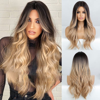 Beautiful Fluffy Long Curly Hair Wig